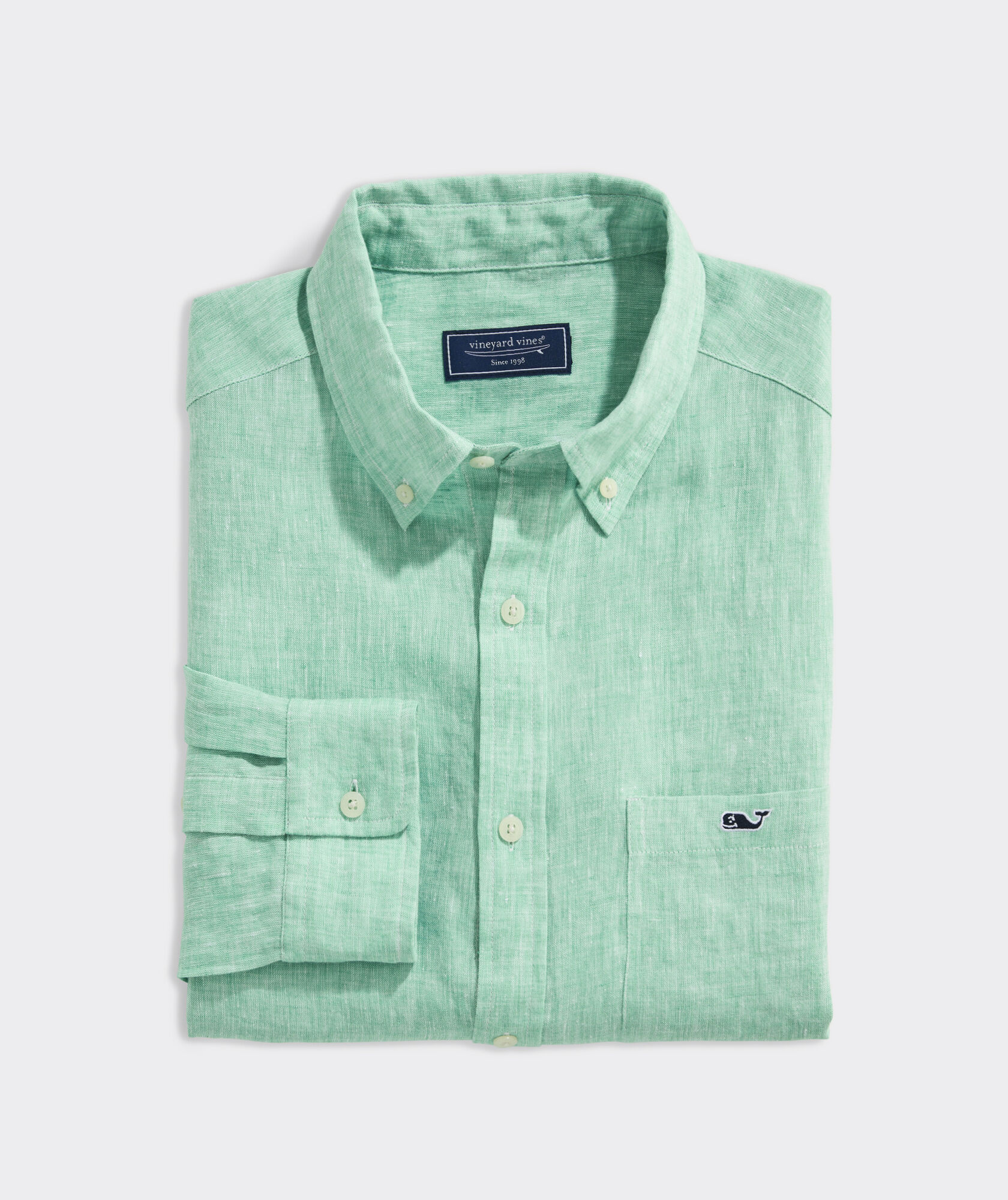 VINEYARD VINES Men's Solid Stretch Oxford Shirt - Slim Fit, Soft Cotton, Versatile For Casual Or Dressed-Up Looks