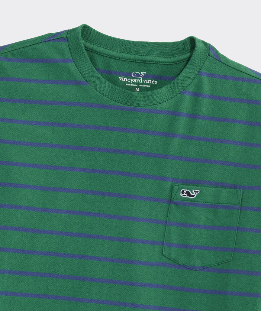 Boys' Jersey Knit Long-Sleeve Pocket Tee