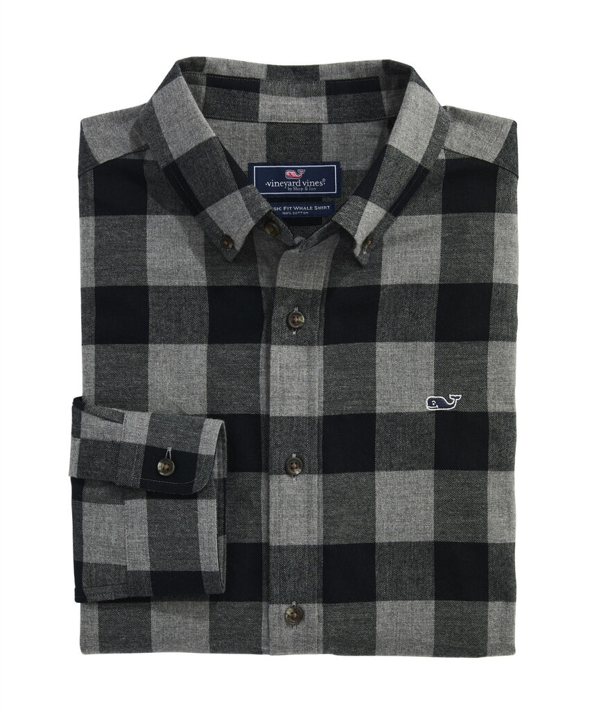 OUTLET Flannel Plaid Shirt