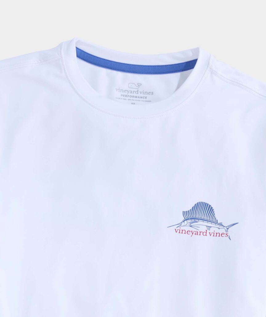 Boys' Sailfish Short-Sleeve Harbor Sun Performance Tee