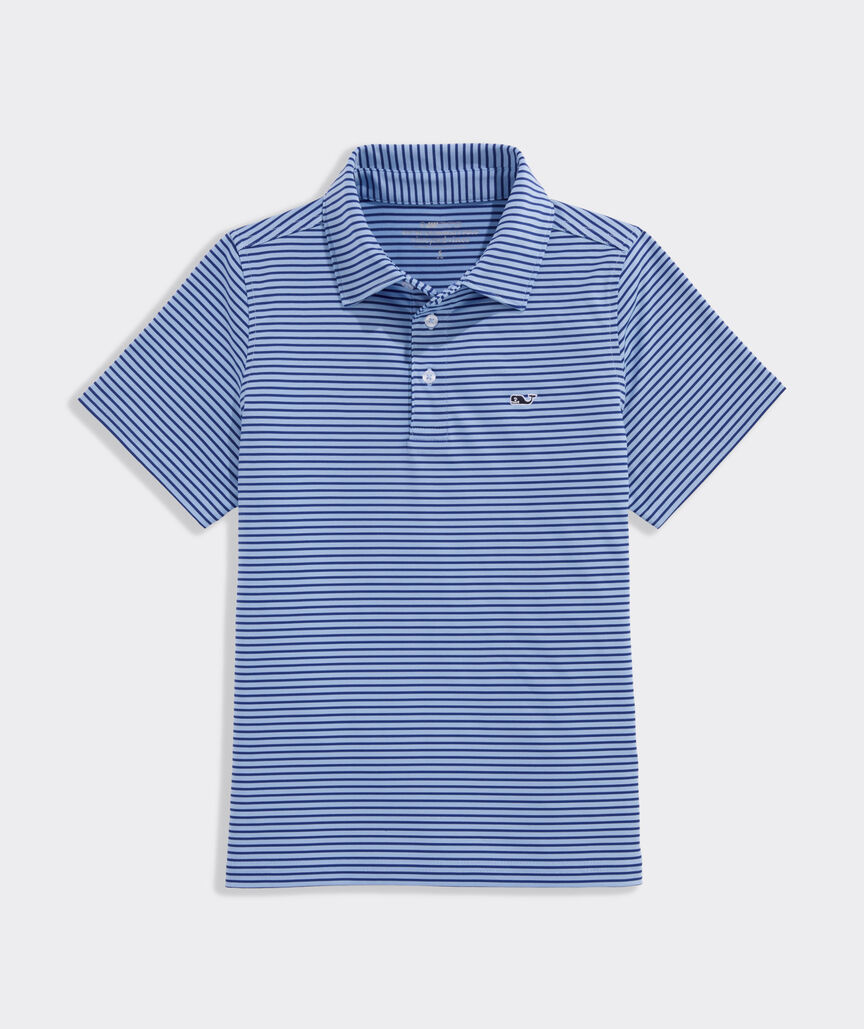 Boys' Performance Bradley Stripe Sankaty Polo
