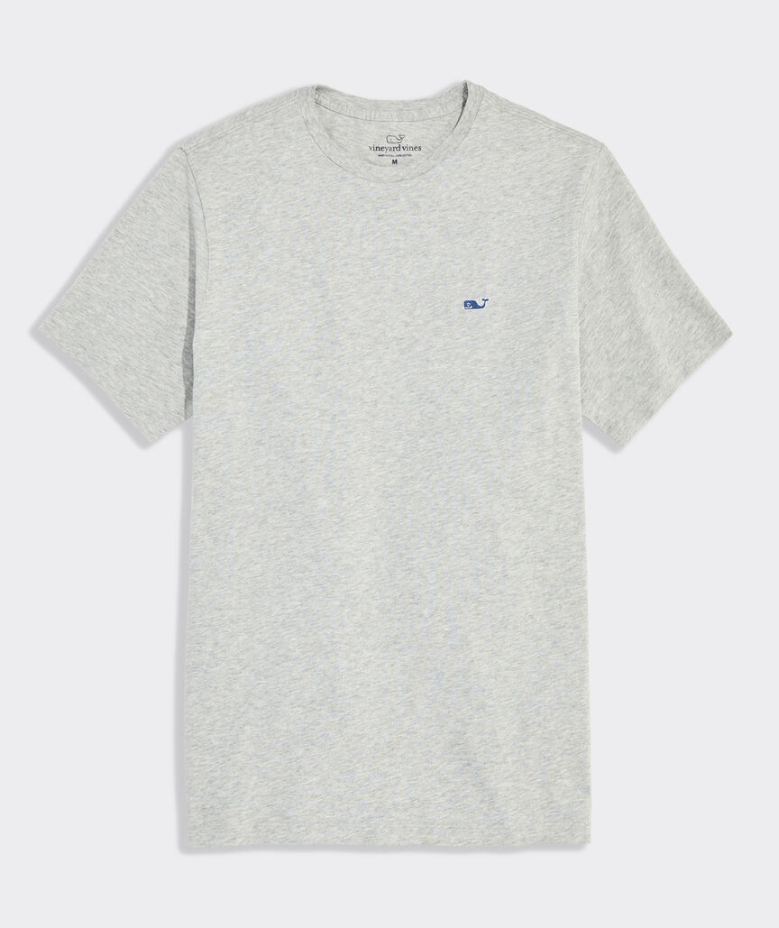 Whale Embroidery Short-Sleeve Tee