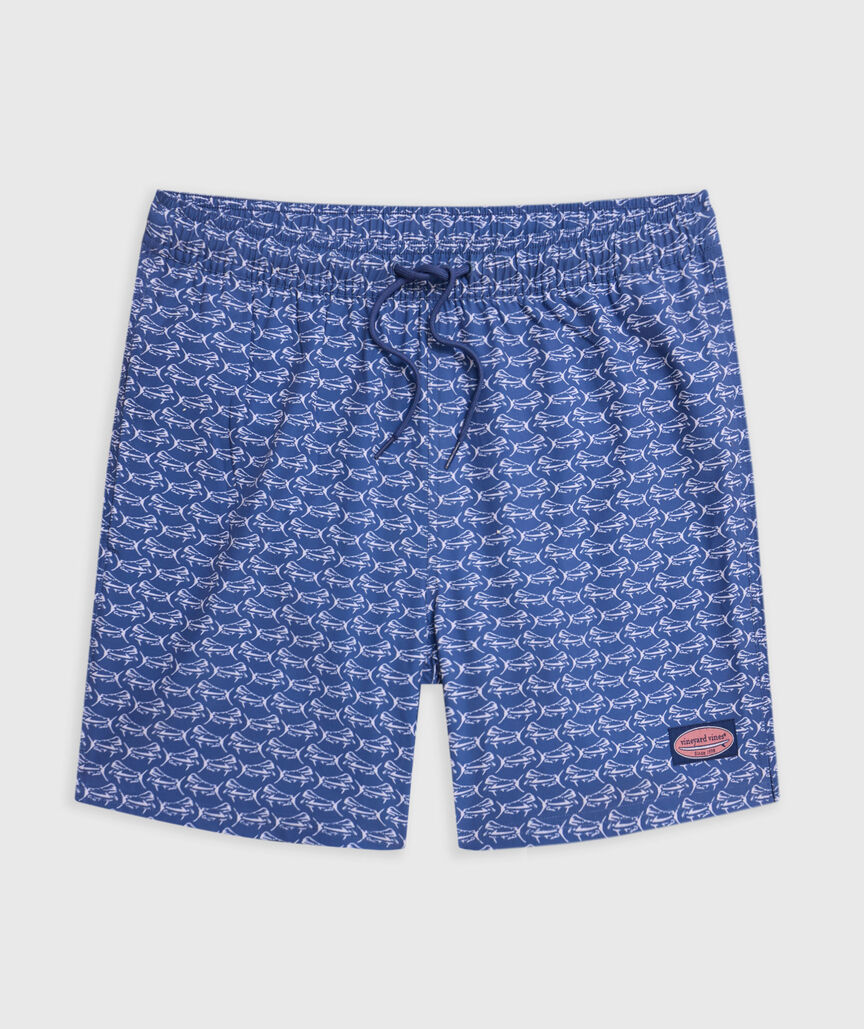 OUTLET 5 Inch Dolphin Chappy Swim Trunks
