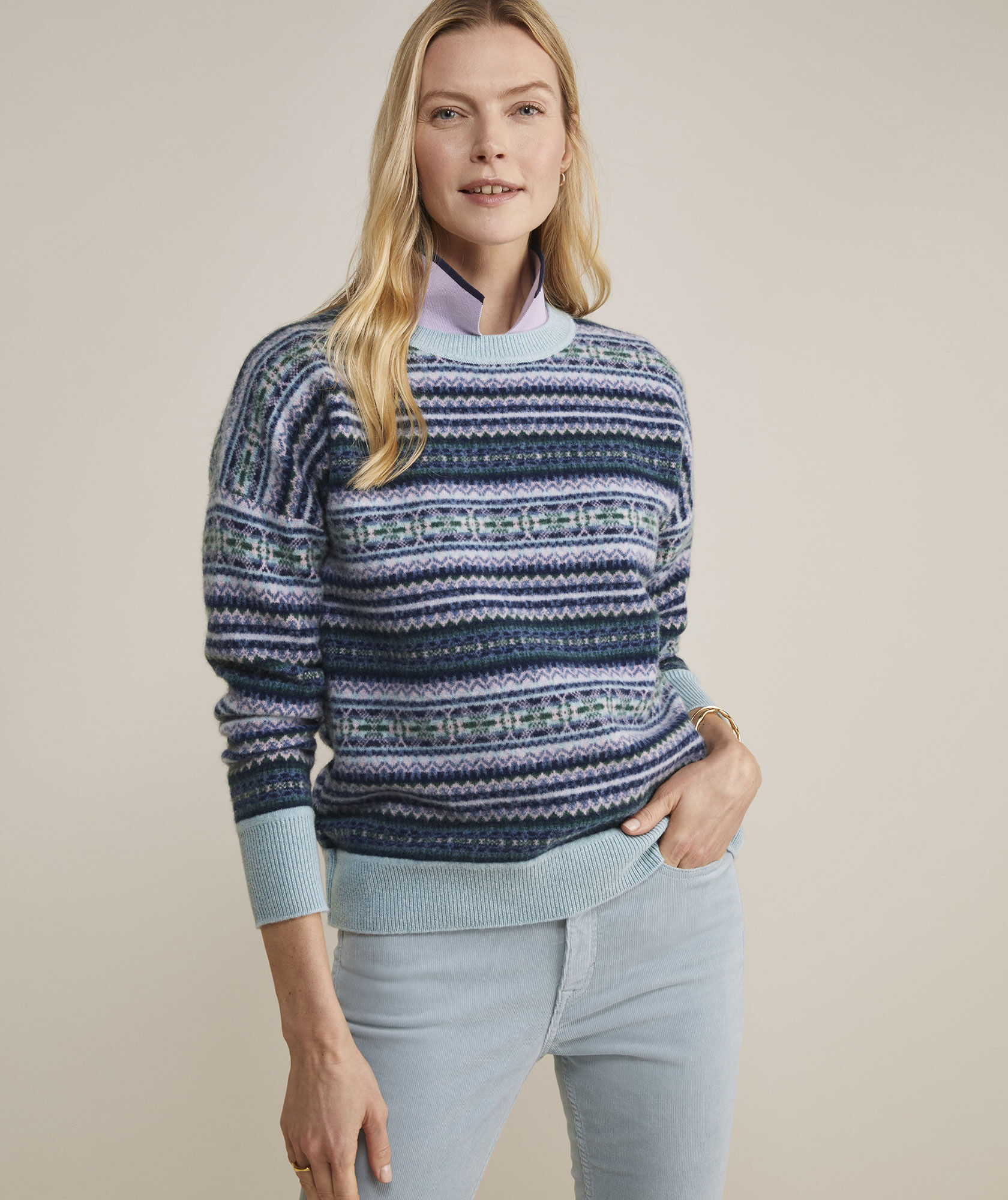 Fair Isle Crewneck Sweater