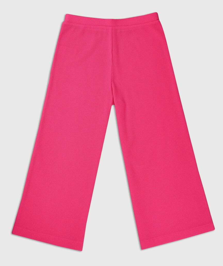 OUTLET Girls' Waffle Pull-On Pant