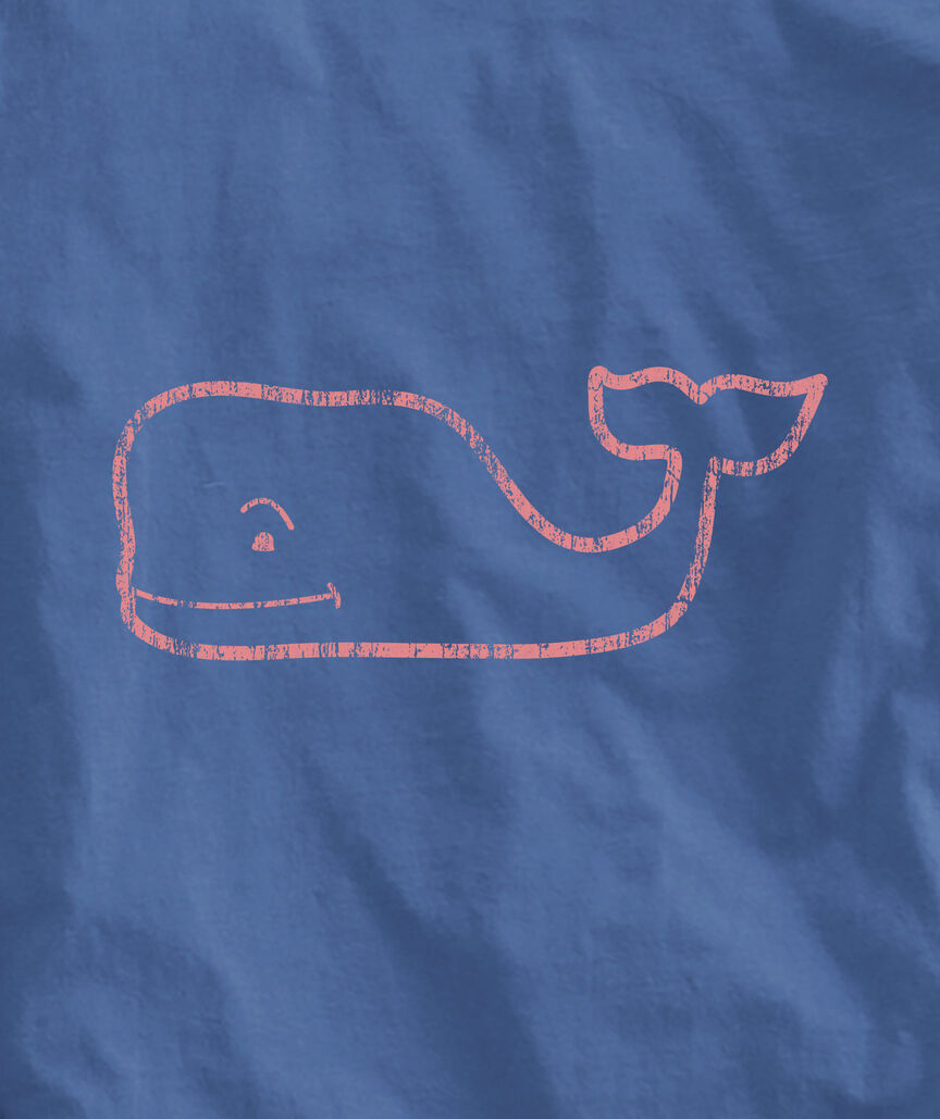 OUTLET Kids' Vintage Whale Long-Sleeve Pocket Tee