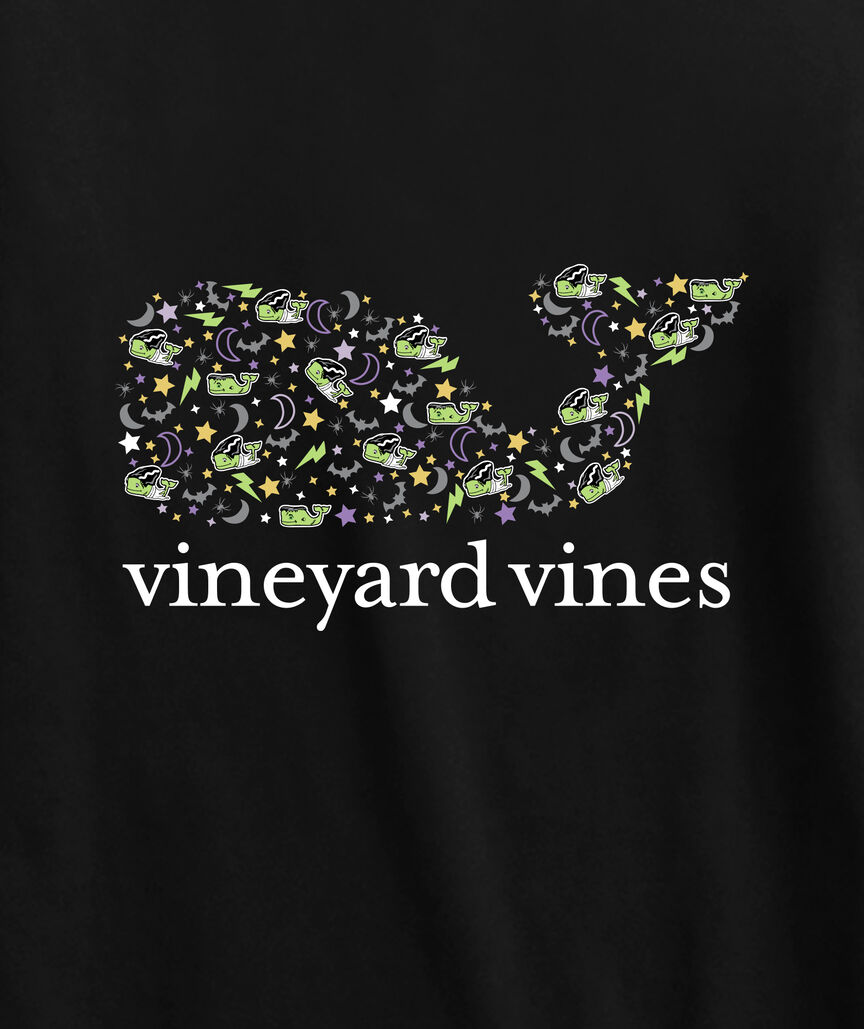 OUTLET Women's Frankenstein Whale Long-Sleeve Pocket Tee