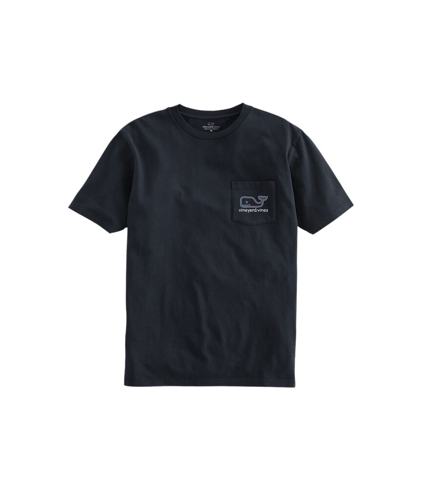 OUTLET Neon Sign Vacay Mode Short-Sleeve Pocket Tee