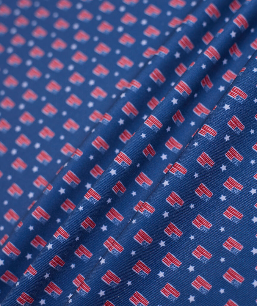 OUTLET Boys' Flag & Stars Performance Polo