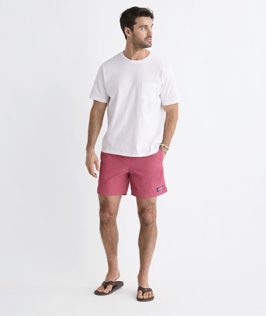 6 Inch Solid Island Swim Trunks