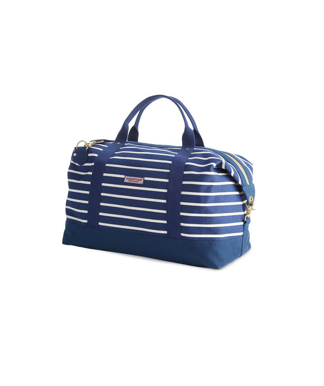Shop Nautical Stripe Weekender Bag at vineyard vines
