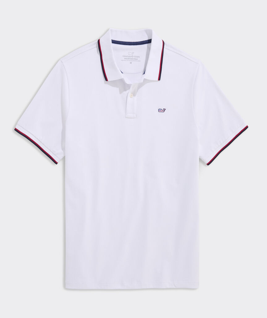 Tipped Edgartown Pique Polo