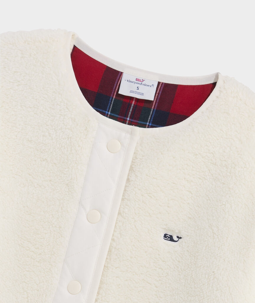 OUTLET Party Fleece Snap Jacket