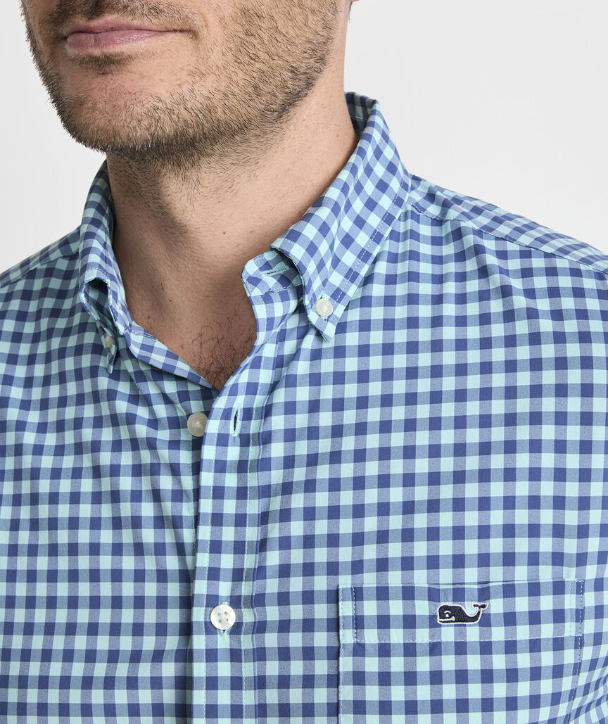Performance Topsail Gingham Featherweight Shirt