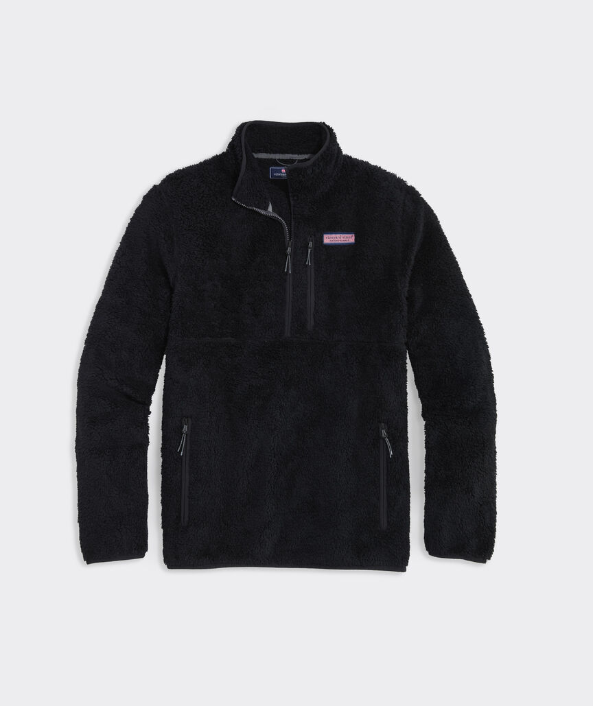 New England High-Pile Fleece Quarter-Zip