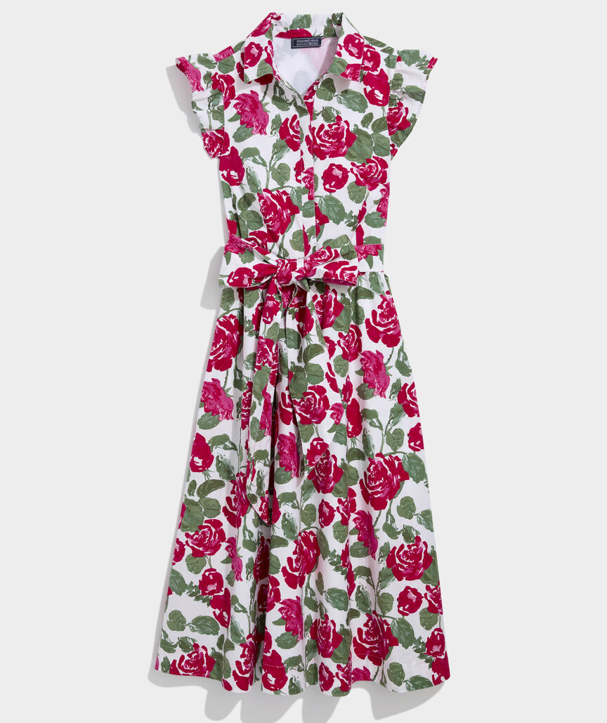 Kentucky Derby Women's Midi Shirtdress