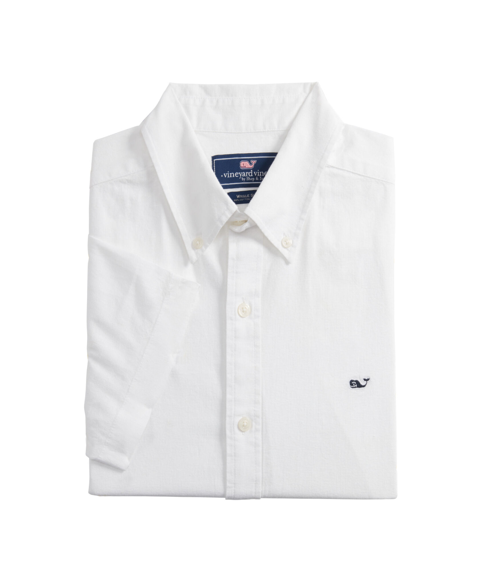 OUTLET Classic Fit Short-Sleeve Whale Shirt