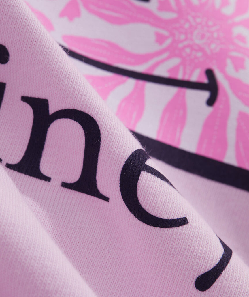 Girls' Haven Tile Whale Fill Short-Sleeve Pocket Tee