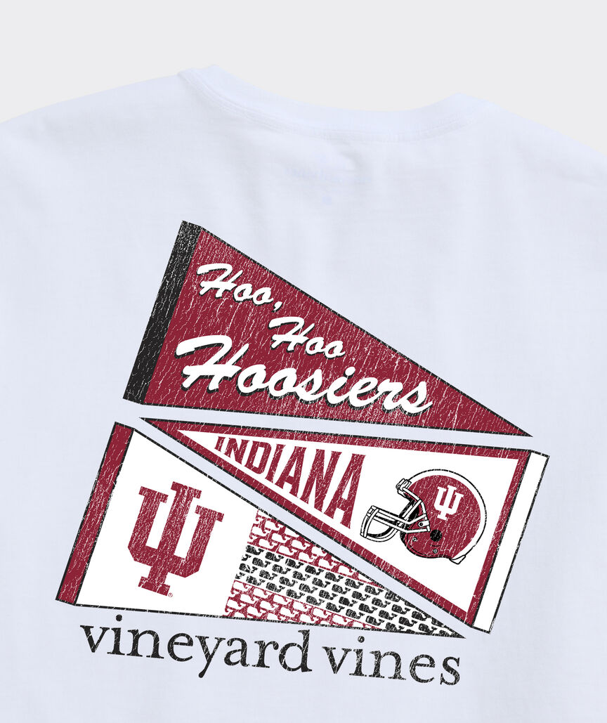 Indiana University Pennants Short-Sleeve Pocket Tee