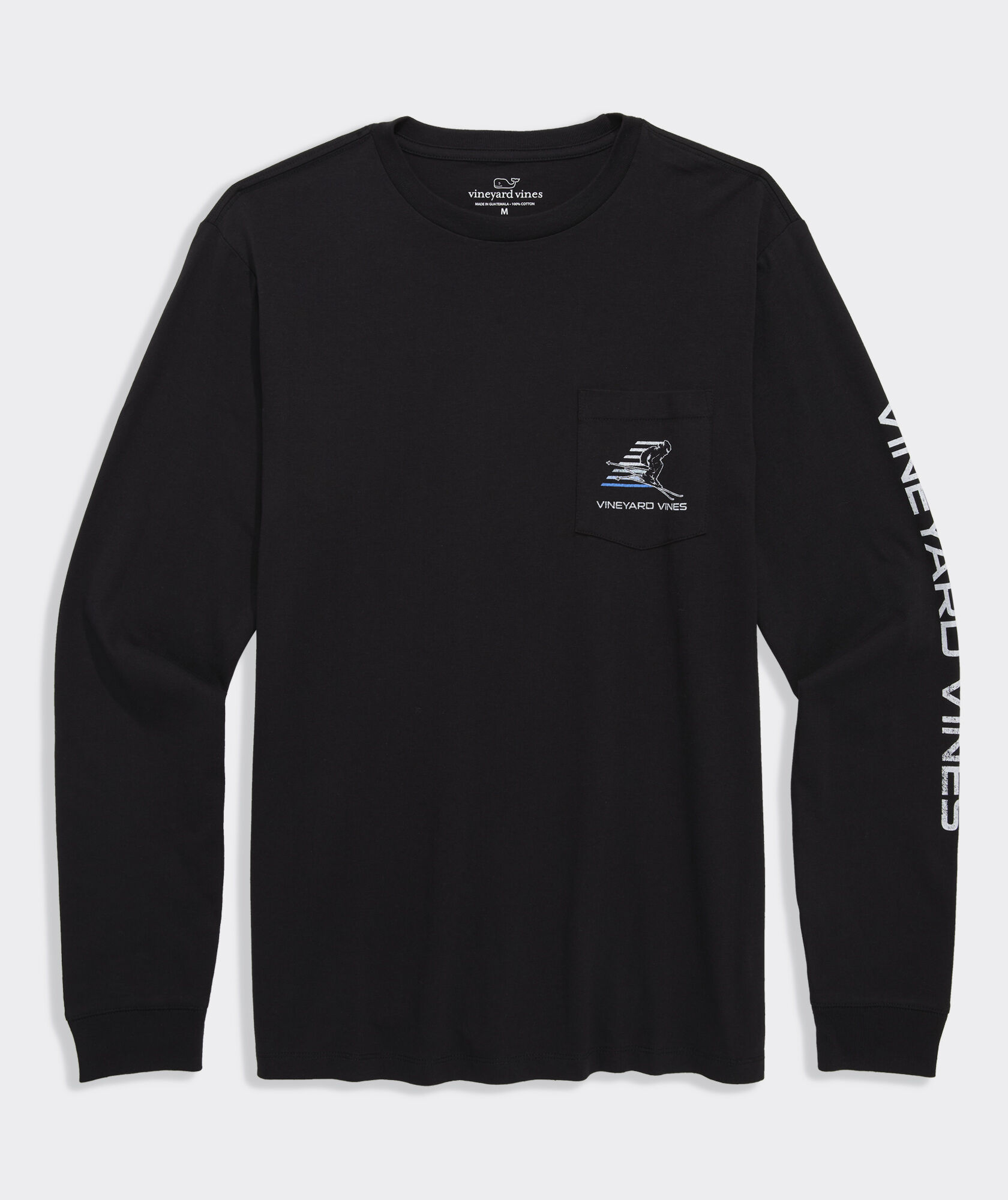 Vineyard Vines Retro Skier Long-Sleeve Pocket Tee | The Summit