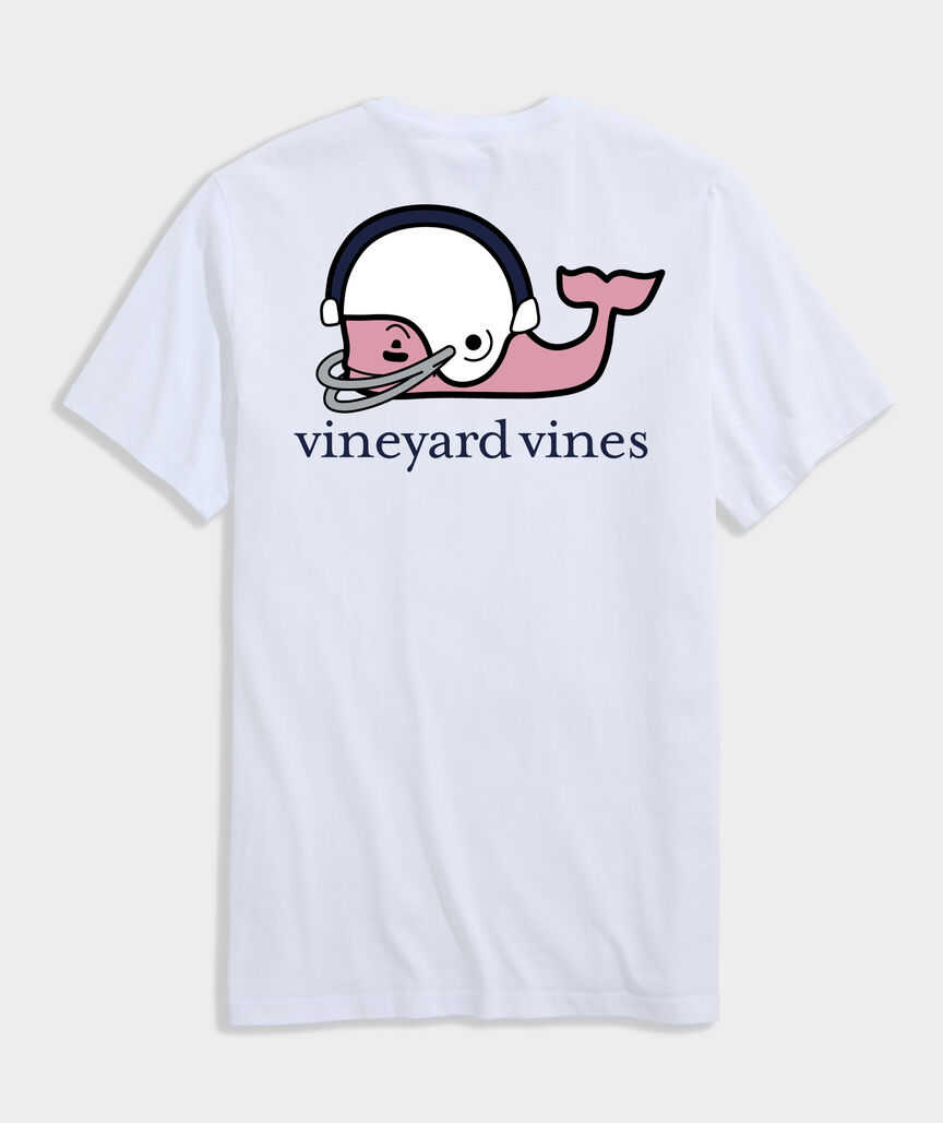 Penn State University Football Whale Short-Sleeve Pocket Tee
