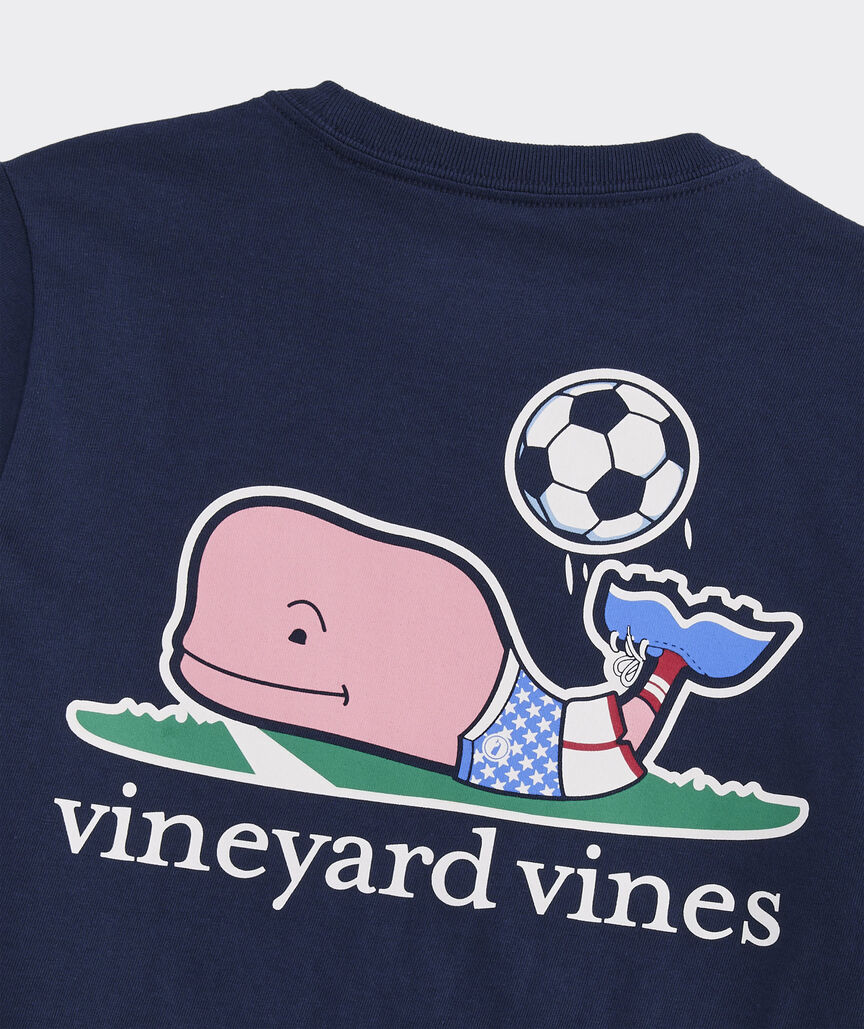 Boys' USA Soccer Whale Short-Sleeve Pocket Tee