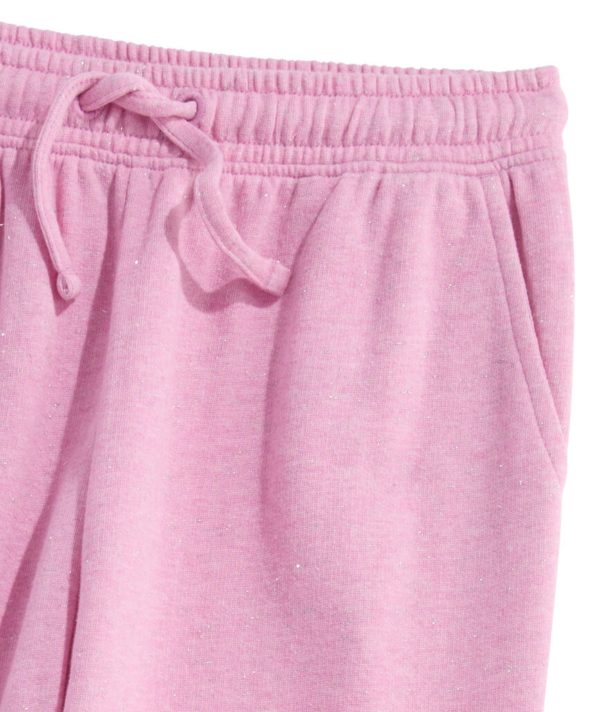 OUTLET Girls' Sparkle Brushed Terry Joggers