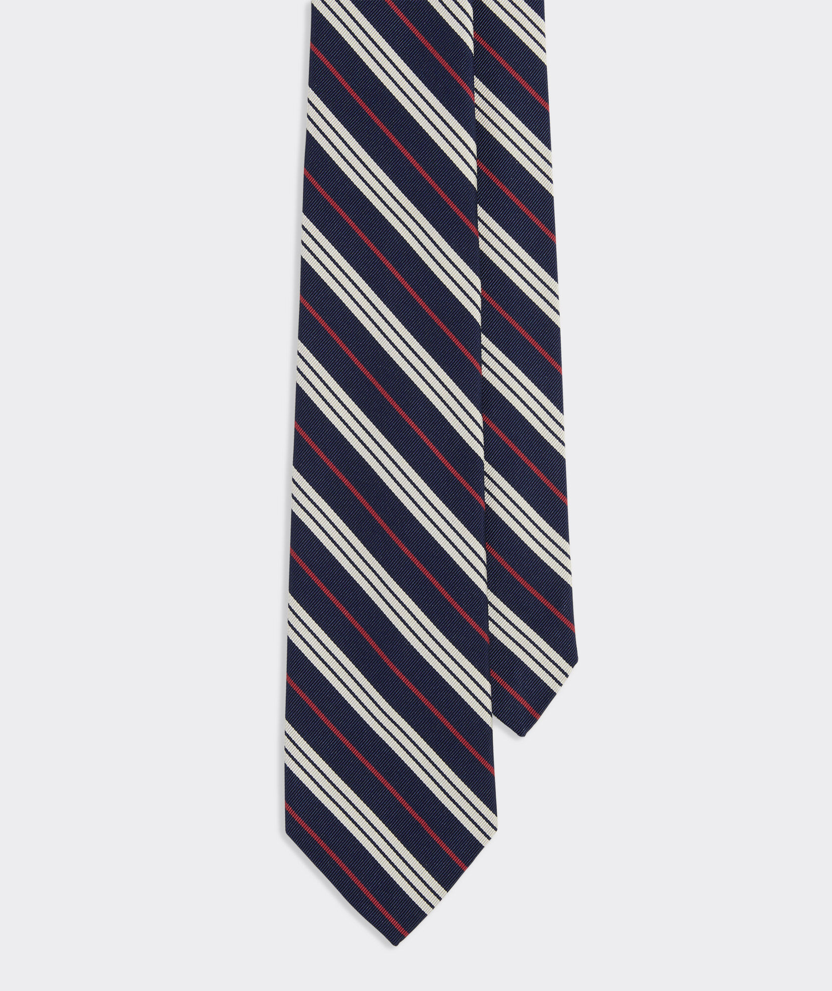 Candy Stripe Woven Kennedy Tie
