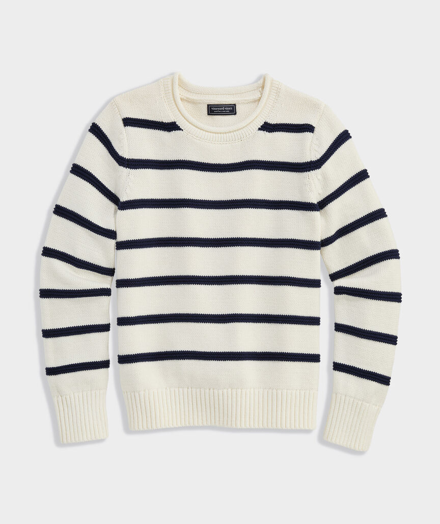 Girls' Katie Cotton Rollneck Sweater