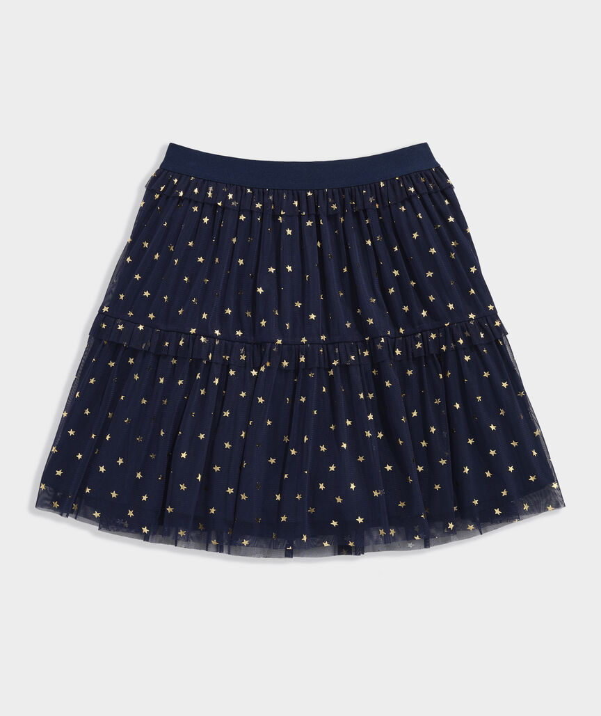 Girls' Tulle Tiered Skirt