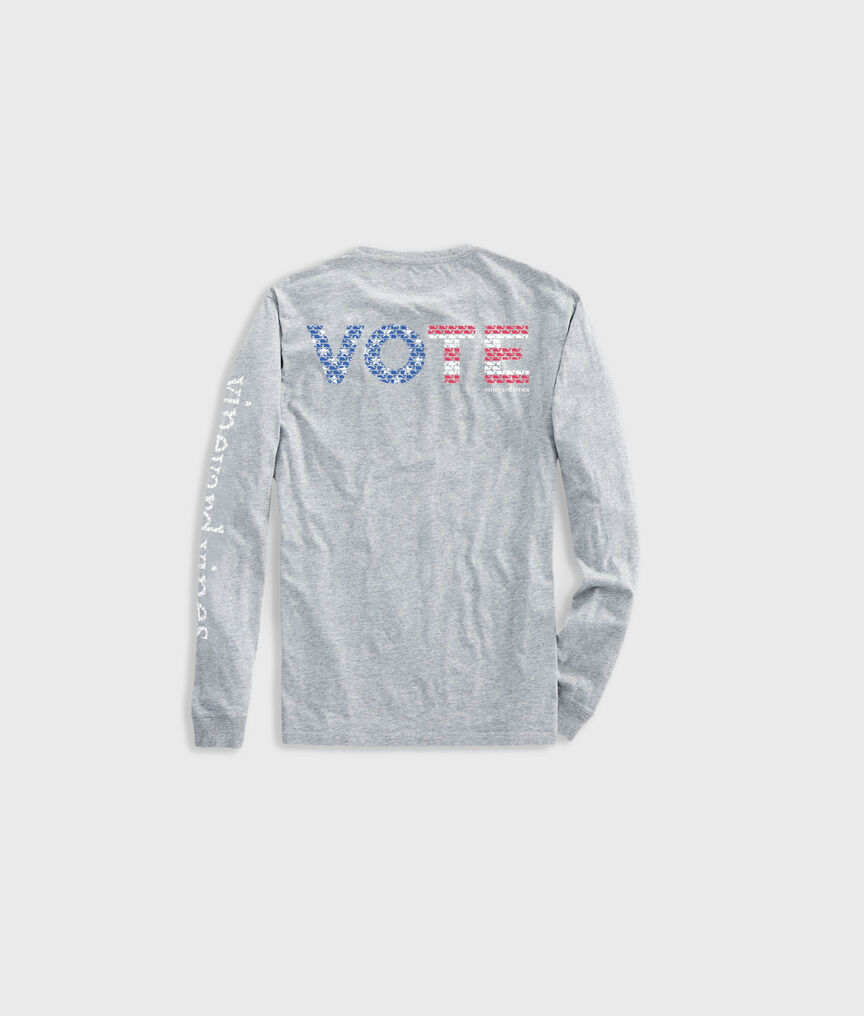 Women's Limited-Edition 2020 VOTE Long-Sleeve Pocket Tee