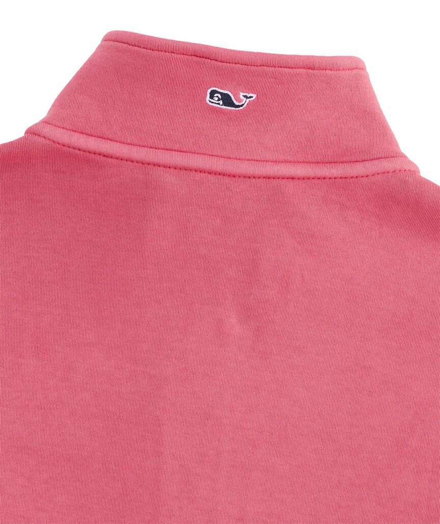 OUTLET Garment-Dyed Jersey Half-Zip