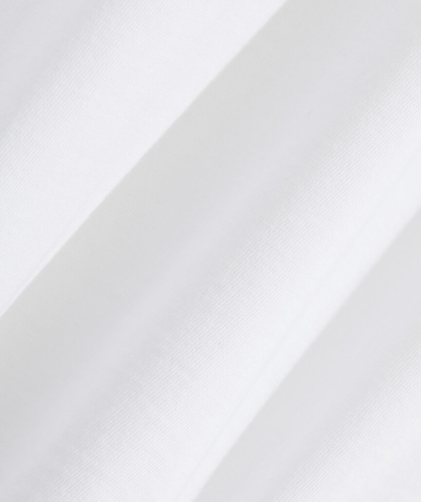 Women's Christmas Golf Cart Long-Sleeve Pocket Tee