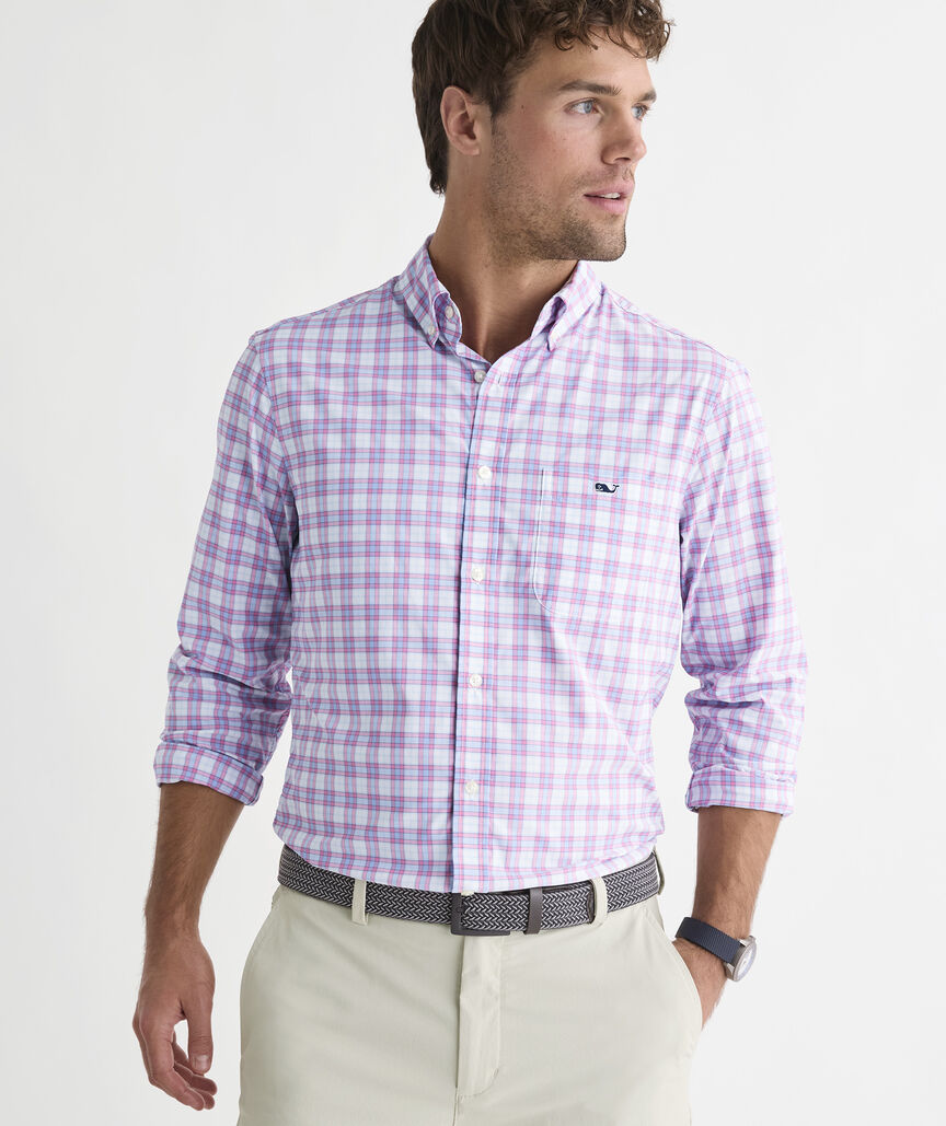 Performance Seascape Plaid Featherweight Shirt