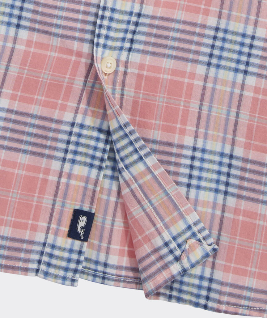 Long Bay Plaid Madras Shirt