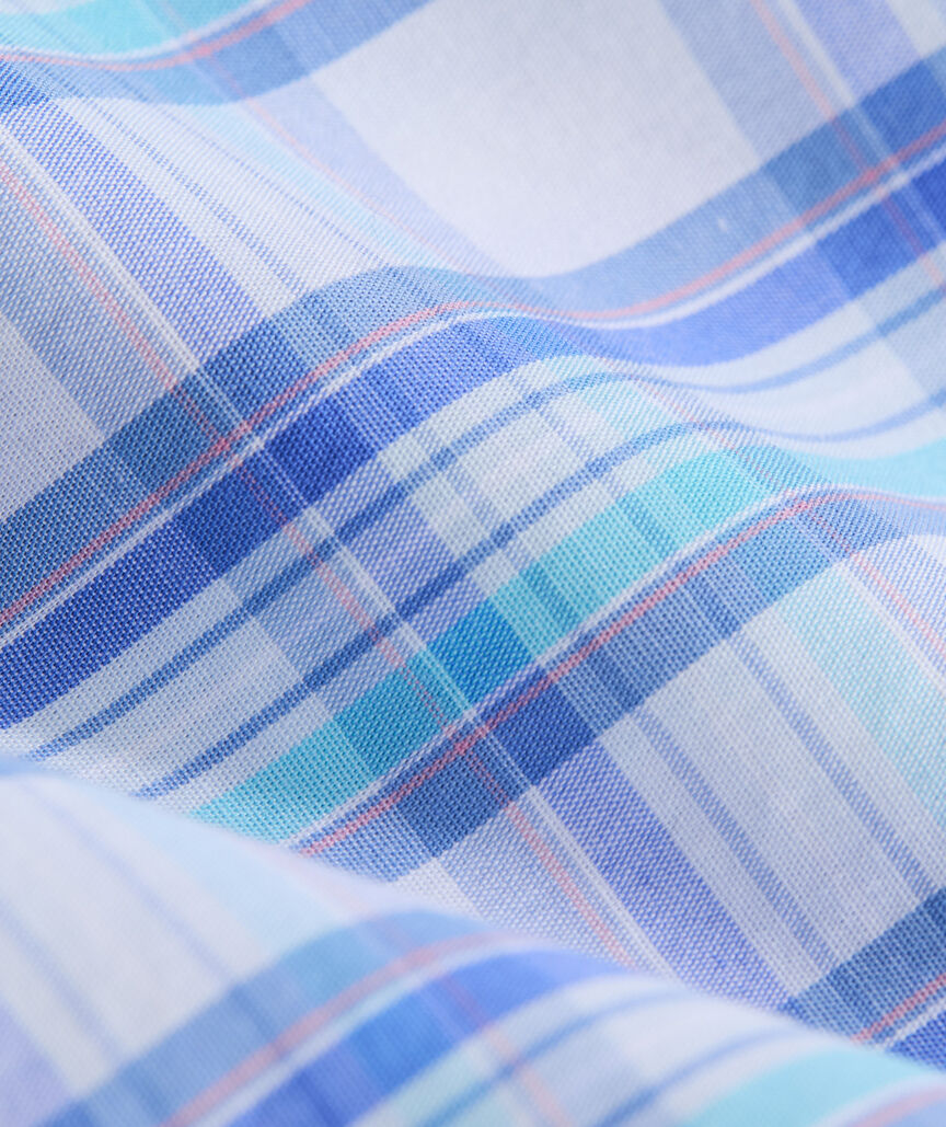 Tipsy Turtle Plaid Perfect Wash Poplin Shirt