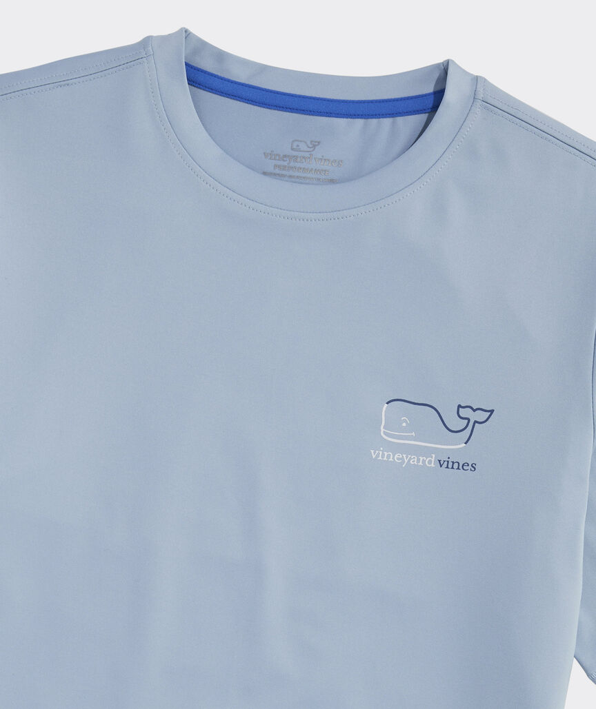 Boys' Burgee Whale Short-Sleeve Harbor Sun Tee