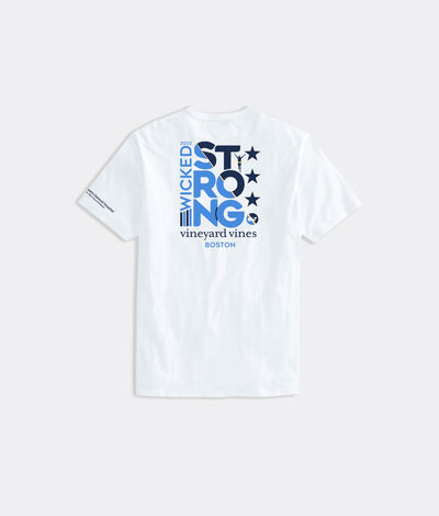 Vineyard Vines Wicked Strong Short-Sleeve Harbor Performance T-Shirt (White) (Size: Small)