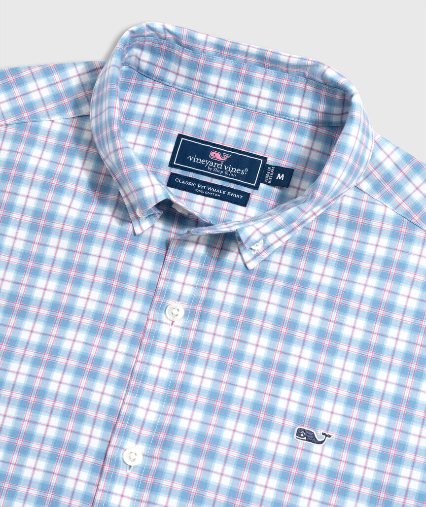 OUTLET Poplin Plaid Shirt
