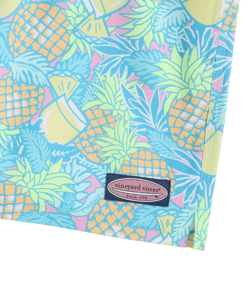 OUTLET 5 Inch Printed Chappy Swim Trunks