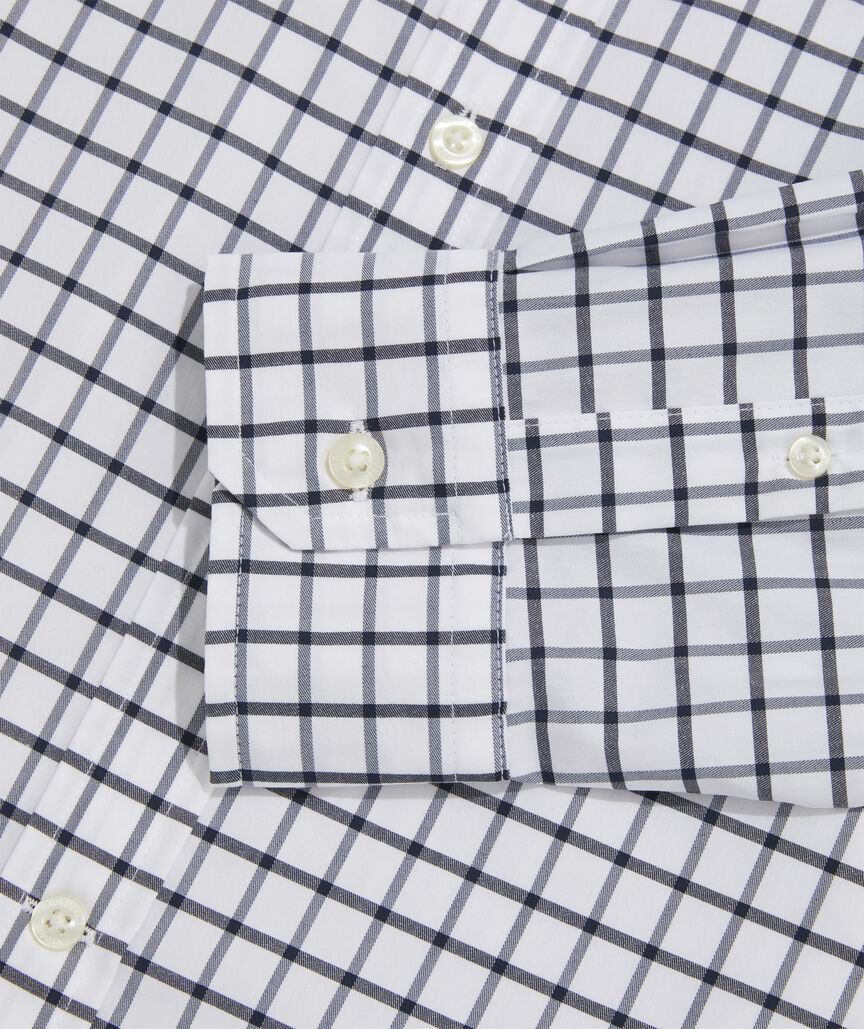 On-The-Go brrrº Tattersall Spread Collar Shirt