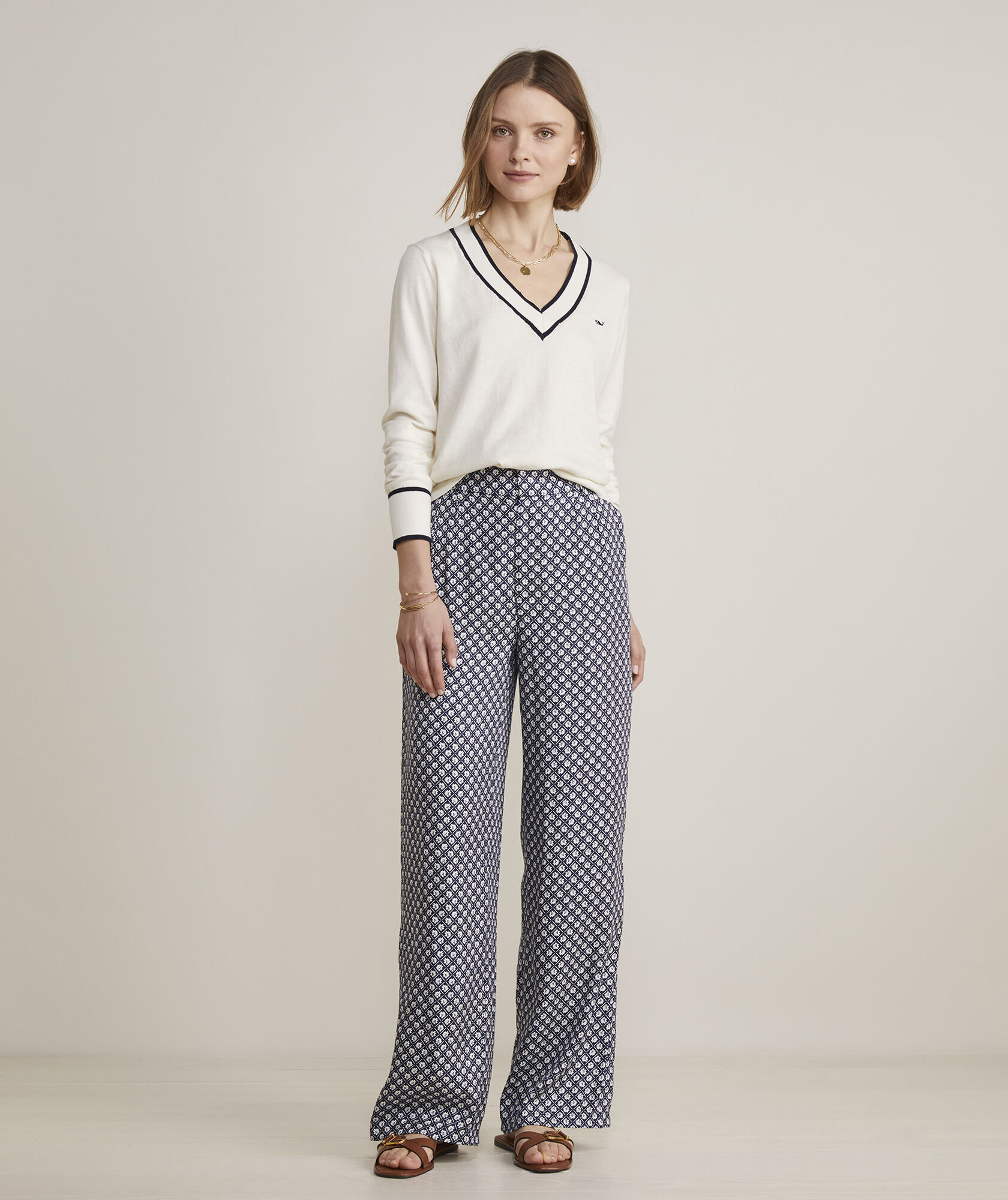 Soft Printed Trouser