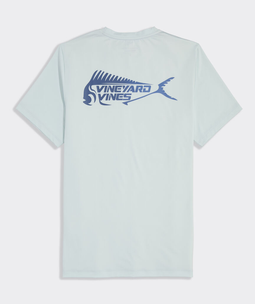 Performance Mahi Short-Sleeve Harbor Tee