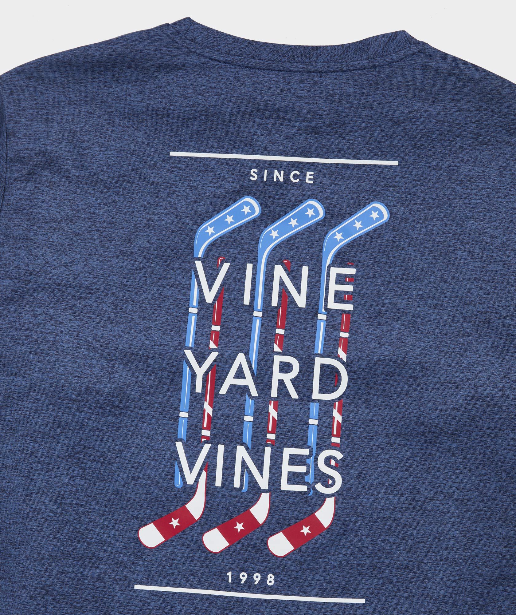 Performance USA Hockey Sticks Long-Sleeve Harbor Tee