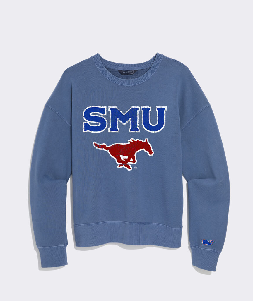 Surf Terry Crewneck - Southern Methodist University