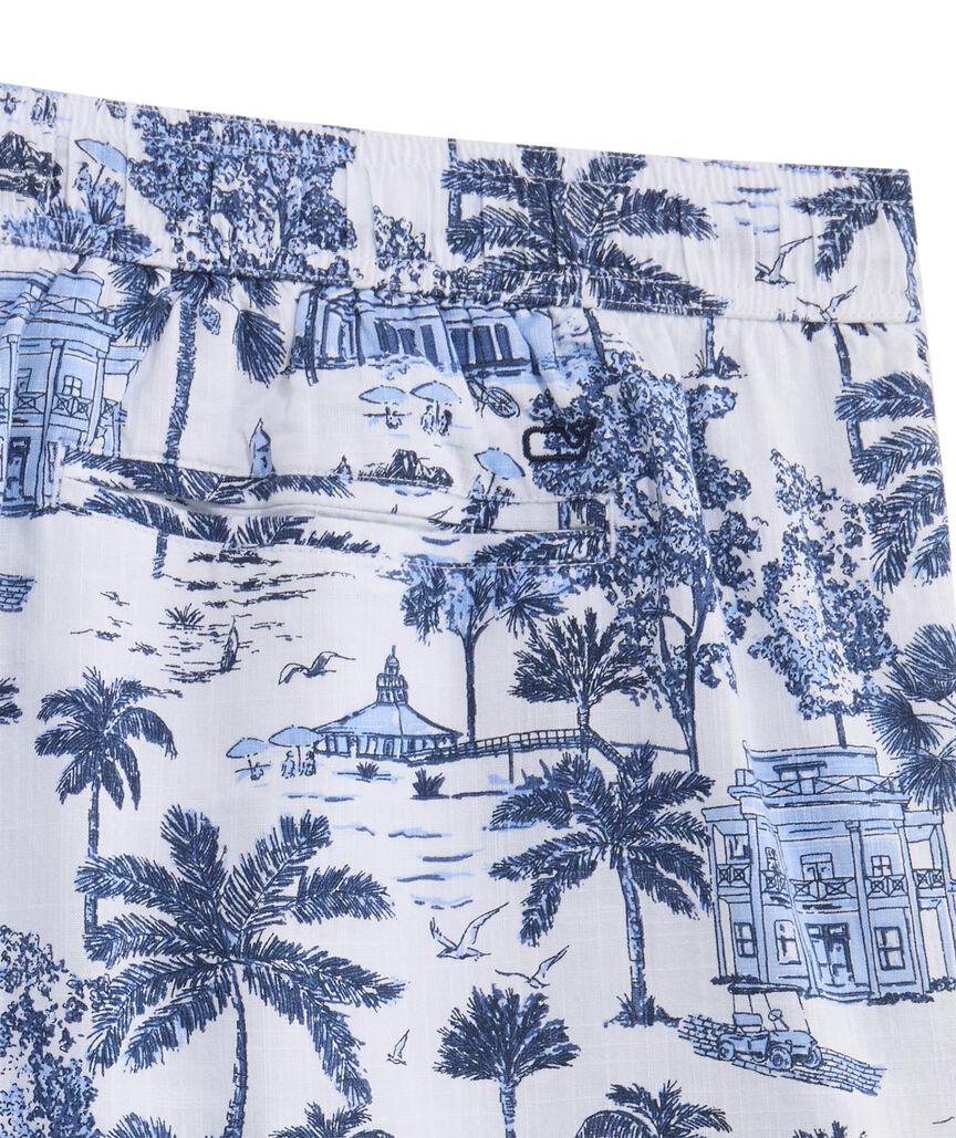 OUTLET Print Pull On Short