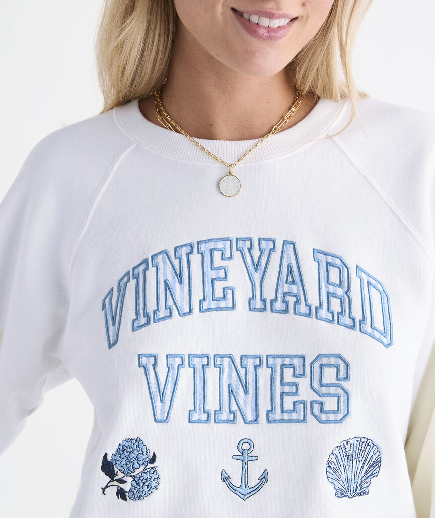 Surf Terry Appliqué Sweatshirt