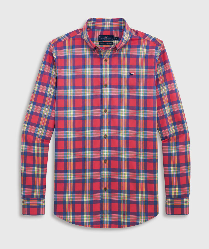 OUTLET Flannel Plaid Shirt