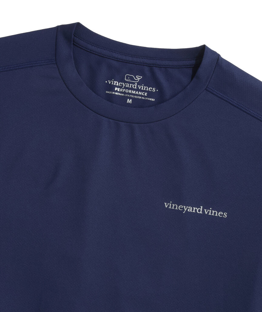 OUTLET Perforated Short-Sleeve Performance Tee