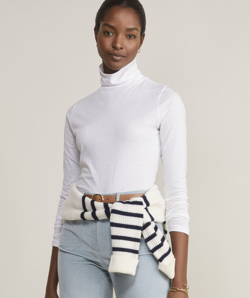 Pima Cotton Turtleneck
